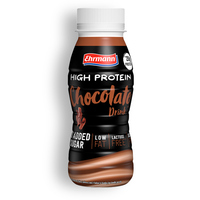 Ehrmann UHT laktózmentes, csokoládéízű tejkészítmény tejfehérjével és édesítőszerekkel 250 ml