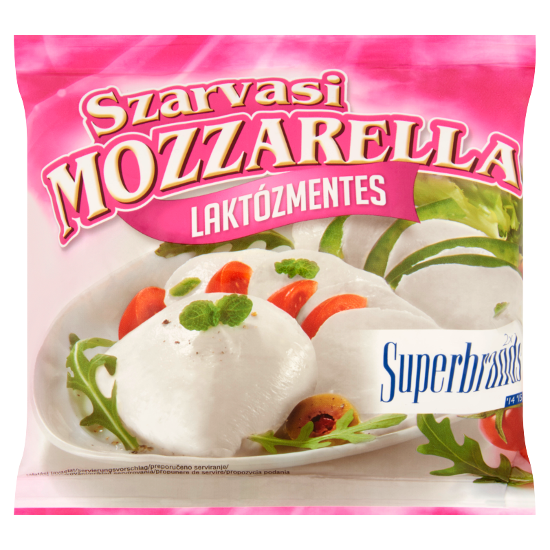 Szarvasi Mozzarella sajt 100 g laktózmentes