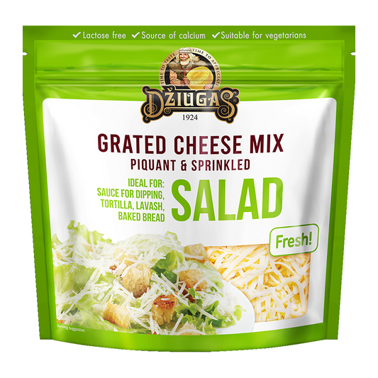 Džiugas Salad Mix reszelt sajtkeverék 200 g