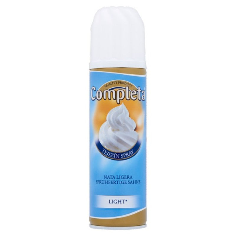 Completa tejszínhab spray 250 ml light, cukrozott (Szav.idő: 2025.08.15.)