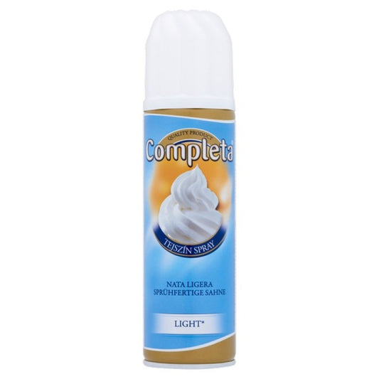 Completa tejszínhab spray 250 ml light, cukrozott (Szav.idő: 2025.08.15.)